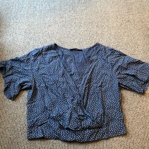 Abercrombie open back shirt